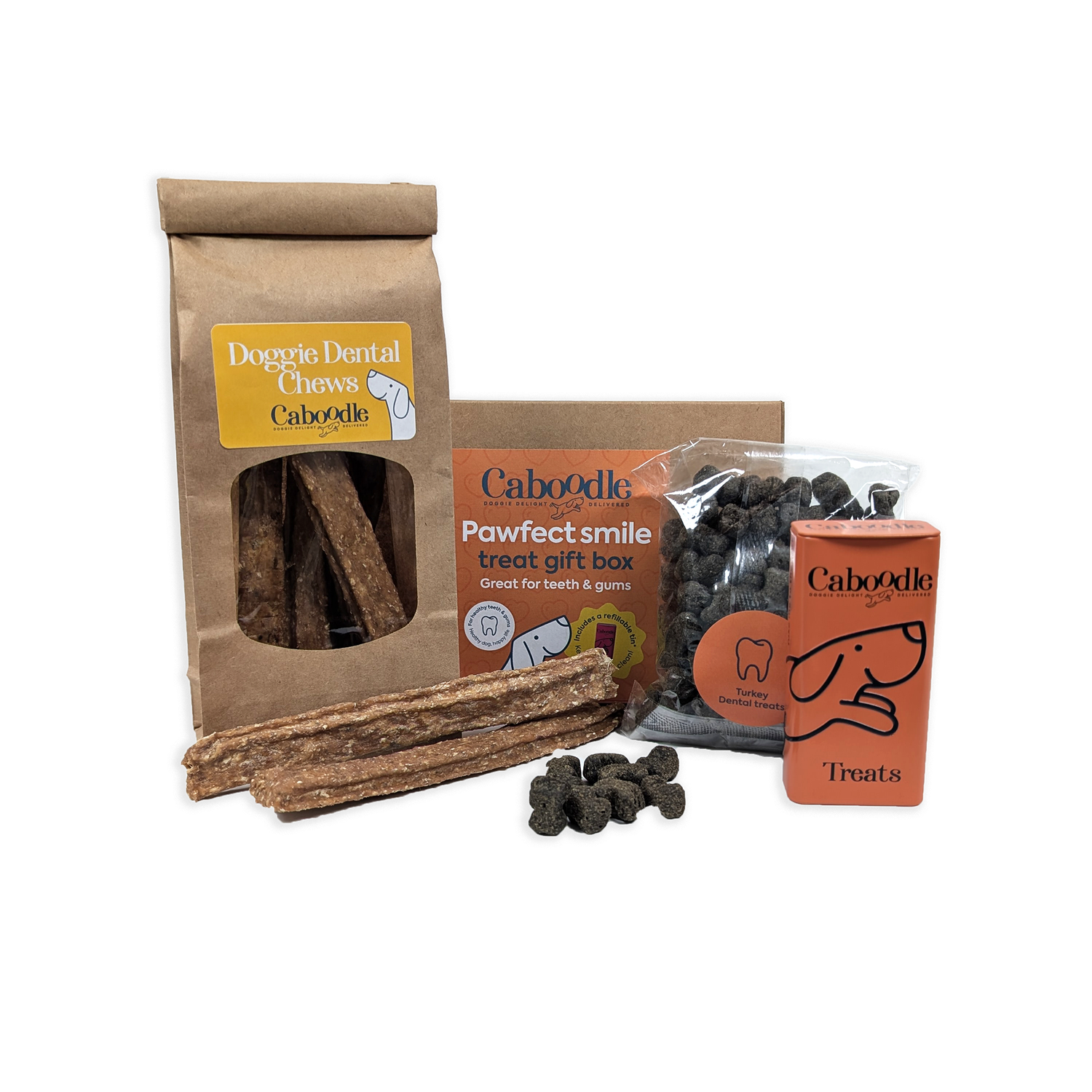Dog gift box dental health